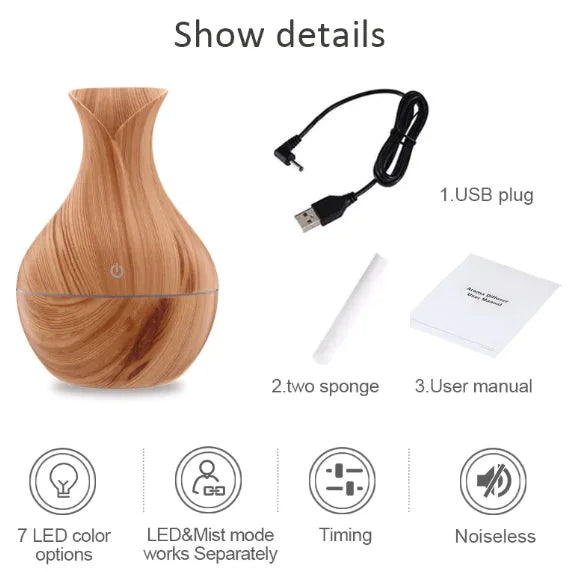 Vase Mist Humidifier
