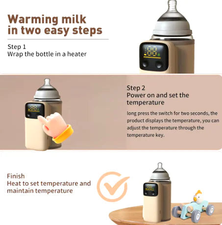 Go-Anywhere Baby Bottle Heater